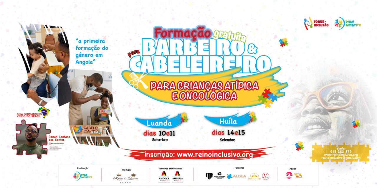 Toque de Inclusão - Formação gratuita para Barbeiro e Cabeleireiro