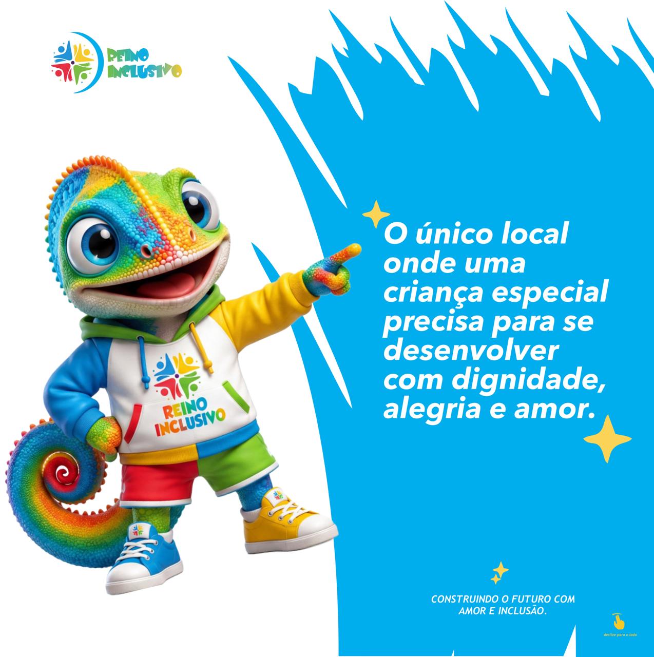 O Reino Inclusivo está chegando.